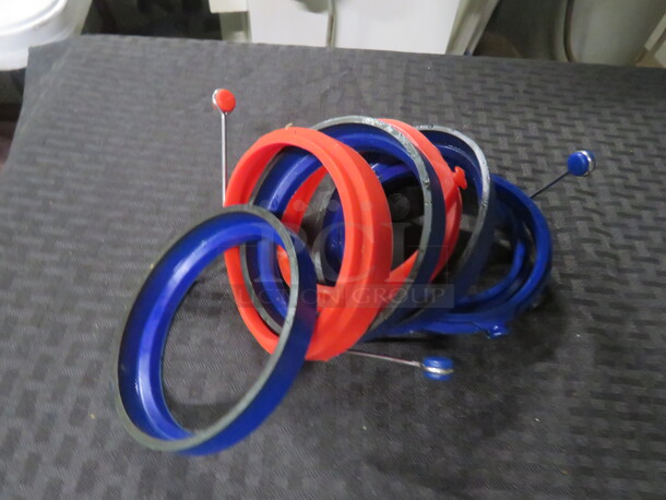 One Lot Of 7 Silicone Rings.
