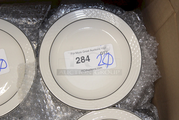NEW! Set of 20 Sterling China 8-1/4" Plates. 