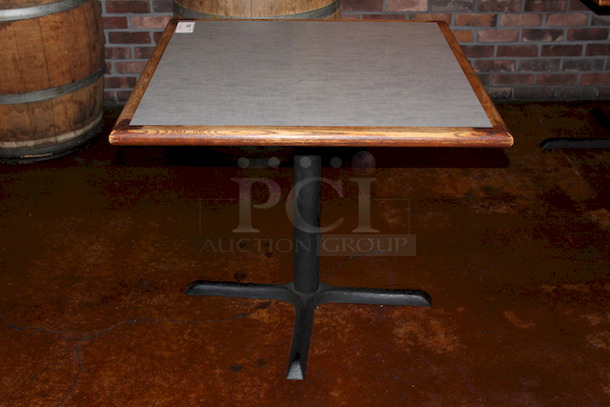 NICE! 34" Table Top With Base!
34x34x29-1/2