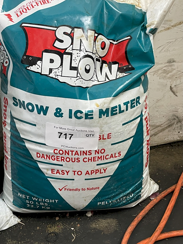 Sno Plow Ice Melt, 50lbs. Pelletized 