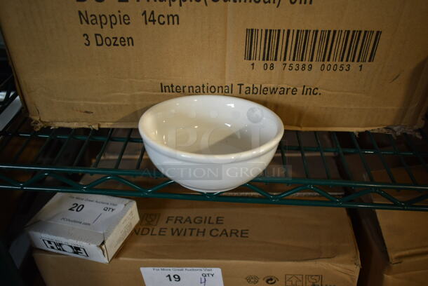 Box of 36 BRAND NEW! ITI DO-24 Oatmeal Nappie Bowls.
