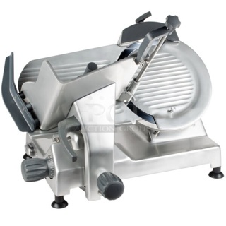 BRAND NEW SCRATCH AND DENT! 2023 Hobart Centerline EDGE12-11 Stainless Steel Commercial Countertop Meat Slicer w/ Blade Sharpener. 120 Volts, 1 Phase. 