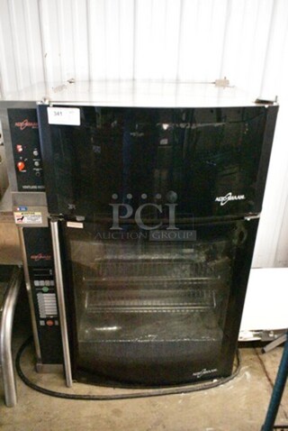 Alto Shaam AR-7VH Stainless Steel Commercial Electric Powered Rotisserie Oven w/ Ventless Hood and Basket Spits. 200-240 Volts, 1 Phase.