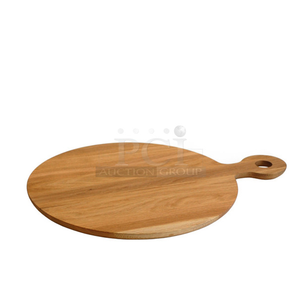 Box of 11 BRAND NEW! Craster BO_CC005 Oak Round 12" Pizza Board With Handle