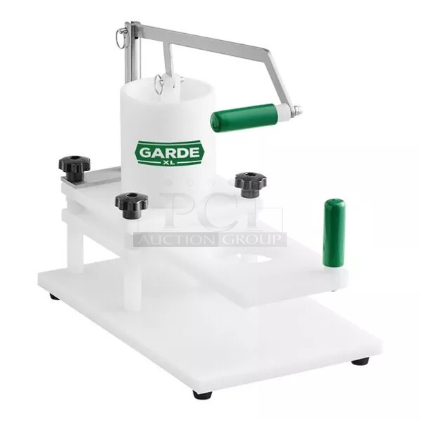 BRAND NEW SCRATCH AND DENT! Garde XL 4" x 1" Burger Press - 180 Patties/Hour