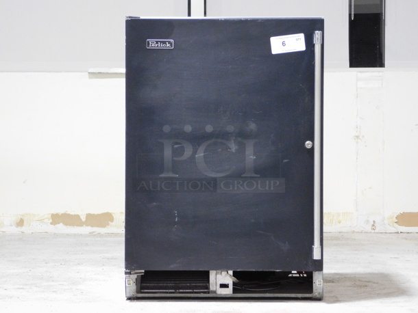 Perlick HC24FS-BS 23 7/8" W Undercounter Freezer w/ (1) Section & (1) Door, 115v ..... Tested and Working
