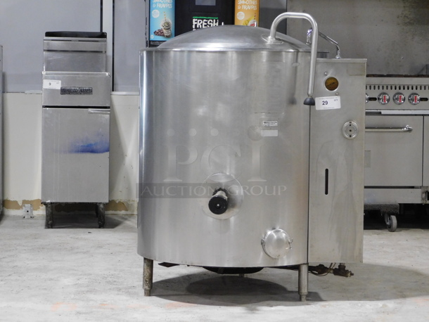 Legion LGB-40F Insulated Self-Contained Kettle Stainless Steel 41.1" ..... Tested and Working