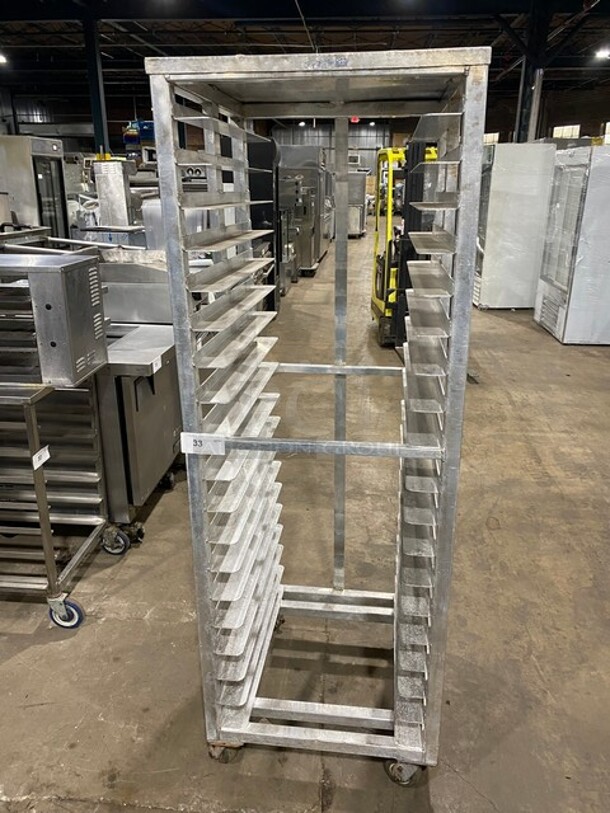Prairie View Metal Commercial Pan Transport Rack on Commercial Casters! - Item #1115912