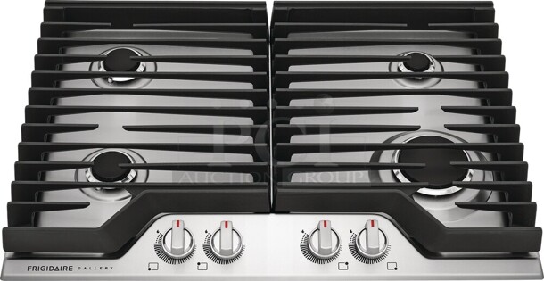 BRAND NEW SCRATCH AND DENT! Frigidaire GCCG3046AS 30" 4 Burner Gas Cooktop. Stock Picture Used For Gallery Picture.