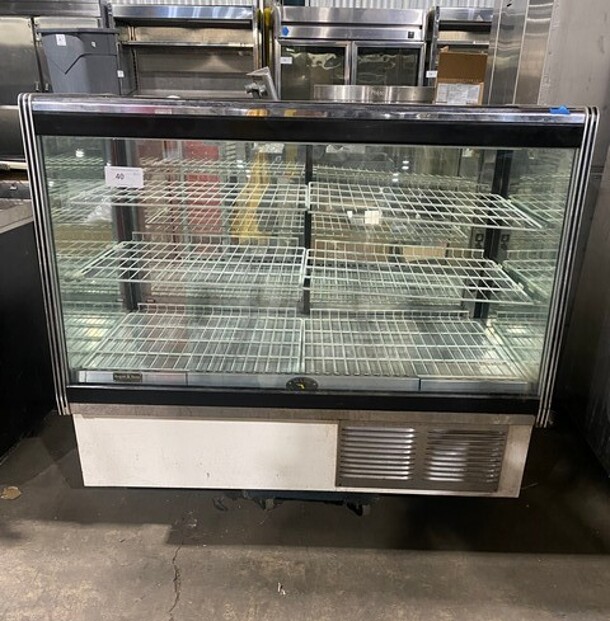 Marc Refrigerated Bakery Display Case Merchandiser! With Sliding Doors In The Back! - Item #1116963
