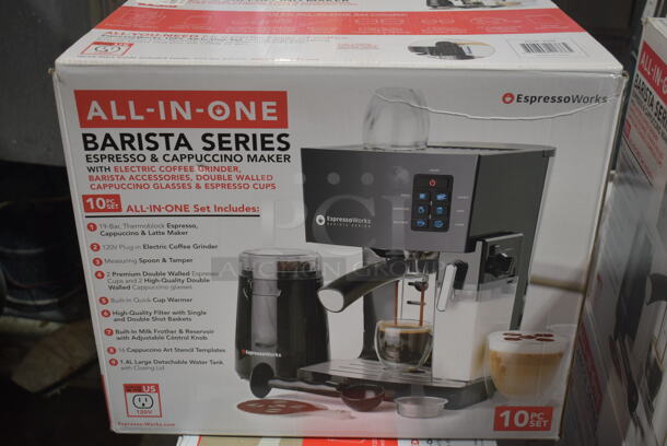 BRAND NEW SCRATCH AND DENT! EspressoWorks AEW-3000 Espresso, Cappuccino and Latte Maker 