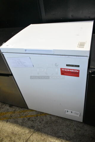 Thomson TFRF520-F-SM Metal Chest Freezer w/ Hinge Lid. 115 Volts, 1 Phase. 