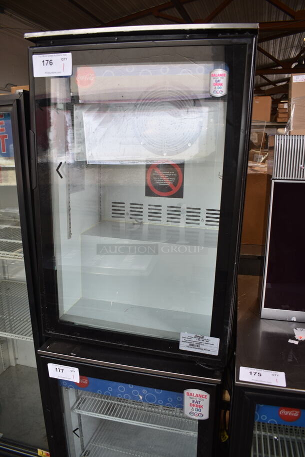 Imbera EVC04 Metal Commercial Single Door Mini Cooler Merchandiser. 115 Volts, 1 Phase. Tested and Working!