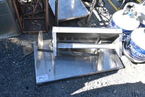 4 Various Metal Items Including Shelf. 4 Times Your Bid! 