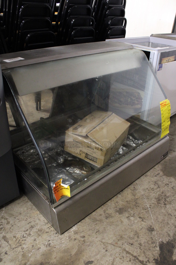 Metal Commercial Countertop Heated Display Merchandiser. 208-250 Volts. 43x37x32