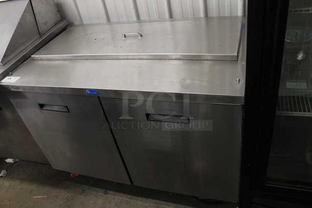 Randell 9305-7 Stainless Steel Commercial Prep Table. 115 Volts, 1 Phase. Tested and Working!