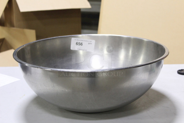 Stainless Steel Mixing Bowl, 21-1/2" x 8". 
