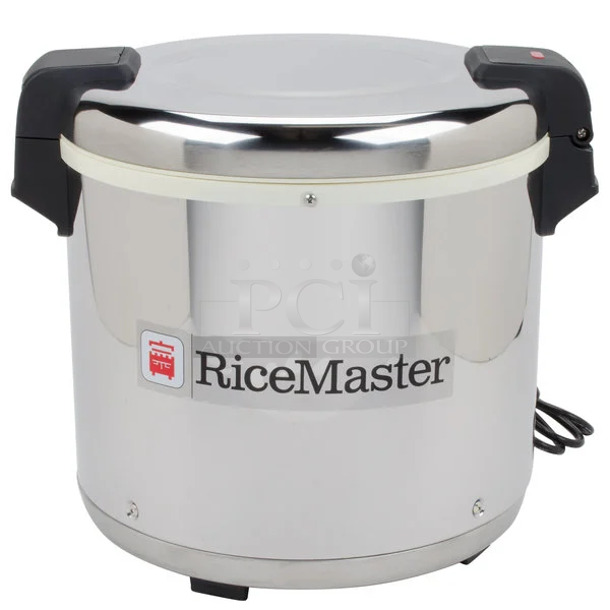 BRAND NEW SCRATCH AND DENT! RiceMaster 56919 Stainless Steel Commercial Electric Rice Warmer. 120 Volts, 1 Phase. Tested and Working!