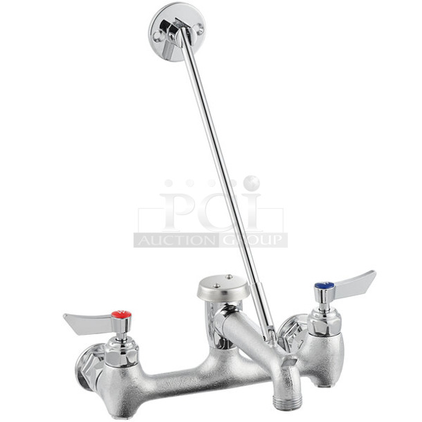 Waterloo 750FMS8 Wall-Mounted Mop Sink Faucet with 8" Centers