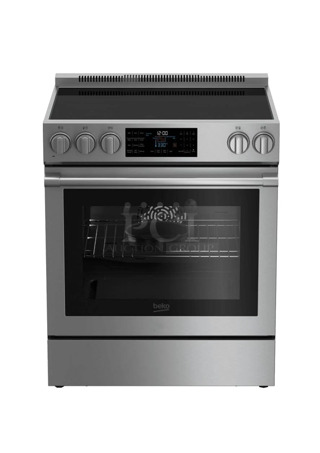 BRAND NEW SCRATCH AND DENT! 2022 Beko SLER30530SS Stainless Steel 4 Burner Range w/ Oven.