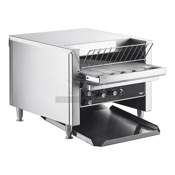 BRAND NEW SCRATCH & DENT! Vollrath CT4-2082000 JT2000 Conveyor Toaster with 1 1/2" Opening. In original packaging. 18 1/16 x 18 1/4 x 15 7/16 