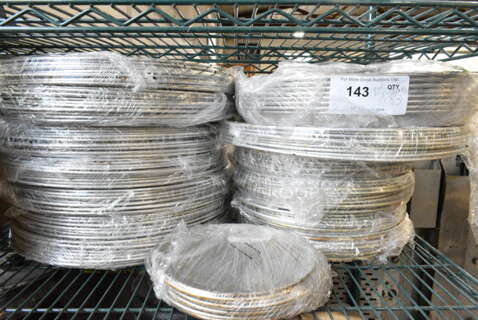 83 Various Metal Round Pizza Pans. 83 Times Your Bid! 