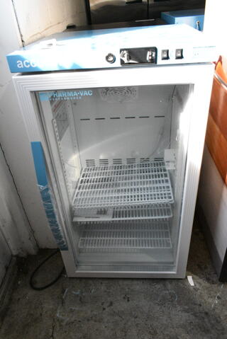 AccuCold ARG3PV Metal Mini Cooler Merchandiser. 115 Volts, 1 Phase. Tested and Working!