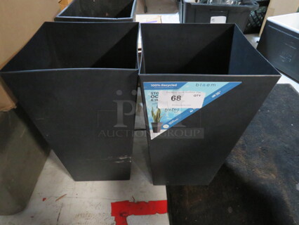 12X20 Black Poly Planter. 2XBID