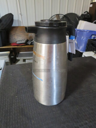 One Bunn Stainless Steel Coffee Server.