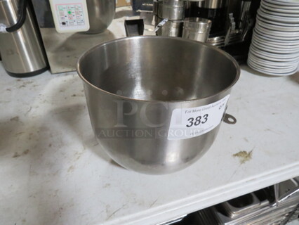 One Stainless Steel Mixing Bowl.