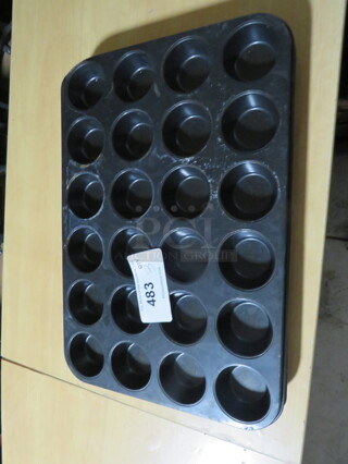 24 Hole Muffin Pan. 3XBID