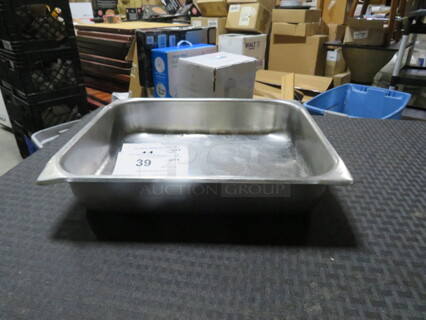 1/2 Size 2.5 Inch Deep Hotel Pan. 2XBID