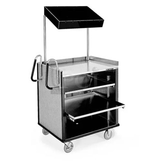 BRAND NEW! Lakeside 660 Stainless Steel 3 Tier Cart on Commercial Casters. 