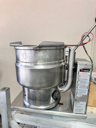 Groen TDB/6-10 10 Quart Electric Countertop Steam Jacketed Kettle 220 Volt 1 Phase Tested and Working