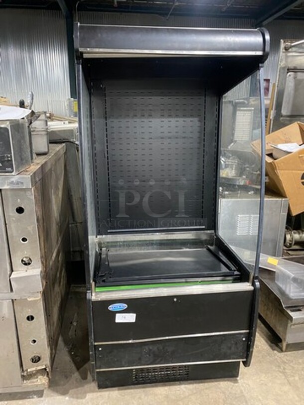 Federal Industries Commercial Refrigerated Grab-N-Go Open Case Merchandiser! Model: RSSM378SC5 SN: 171109104171 120V/208/240V 60HZ 1 Phase