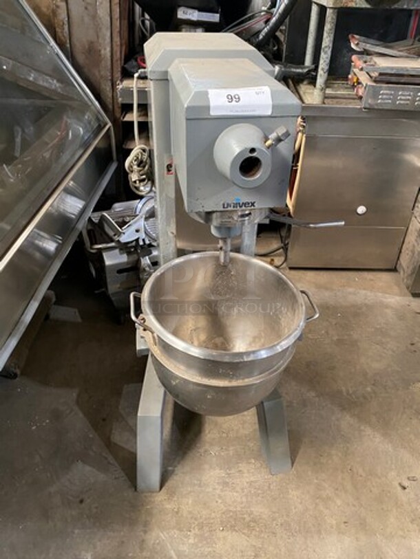 Univex Commercial 30 Quart Planetary Mixer with Mixing Bowl! 115V 1PH! Eletric powered!