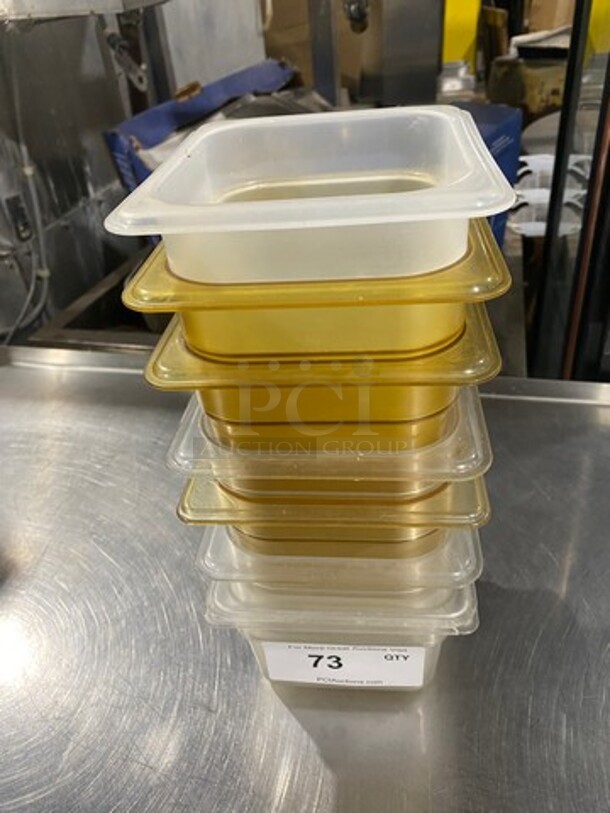 ALL ONE MONEY! Assorted Size Poly Food Containers!