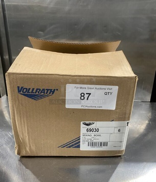 NEW! IN THE BOX! Vollrath Stainless Steel Mixing Bowls!