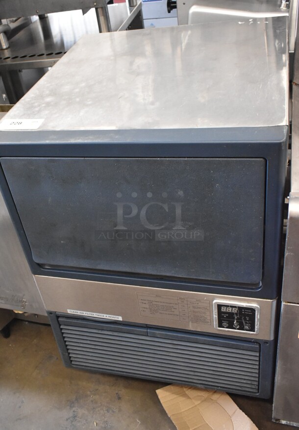 Blue Ice Stainless Steel Commercial Self Contained Ice Machine. 115 Volts, 1 Phase. 