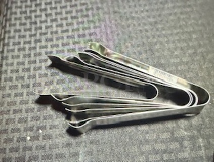 6.5 Inch SS Tongs. 6XBID