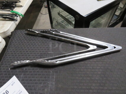 15 Inch SS Tongs. 3XBID