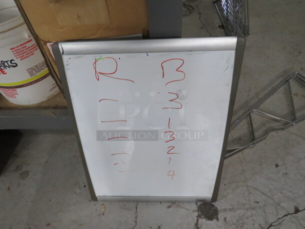 One Quartet 14X11 Dry Erase Board.