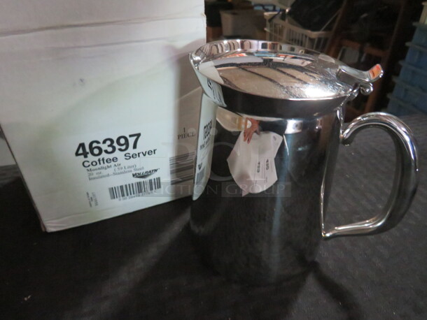One NEW Vollrath  Stainless Steel Coffee Server. #46397 - Item #1118447