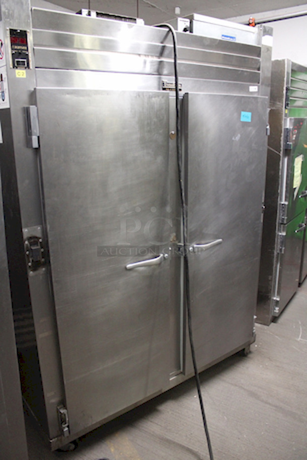 Traulsen RHT232WUT 58" Two Section Reach In Refrigerator, (2) Left/Right Hinge Solid Doors, 115v. In Working Order When Removed. 