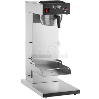 BRAND NEW SCRATCH & DENT! Avantco CMAPADJ Automatic Airpot Coffee Maker with Adjustable Shelf - 120V, 1,650W. SERIAL#:27003123-PADJ 11-1/8x17-3/4x29-11/16 