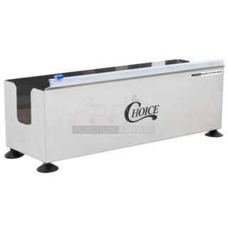 BRAND NEW IN BOX! Choice 176FM18DISP 18" Stainless Steel Film and Foil Dispenser and Cutter