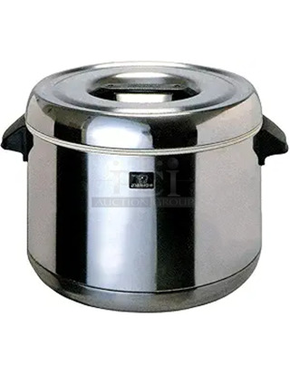 BRAND NEW SCRATCH AND DENT! Zojirushi  RDS-400 17 Cup (Cooked) Stainless Steel Sushi Rice Container