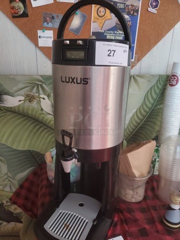 Luxus 1 1/2 Gal Thermal Coffee Dispenser - Item #1124687