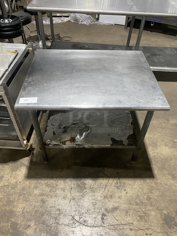 Stainless steel Commercial Work/prep table with Undershelf! 