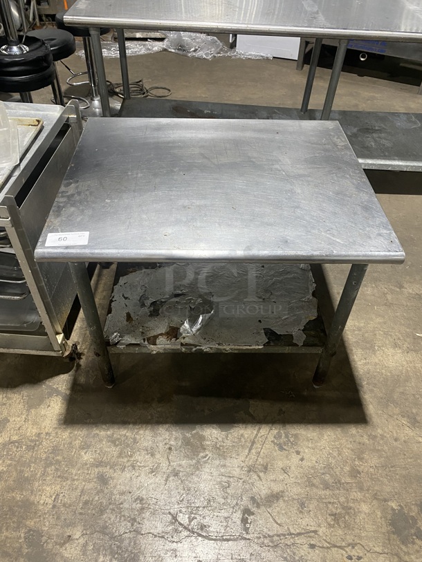 Stainless steel Commercial Work/prep table with Undershelf! - Item #1128111